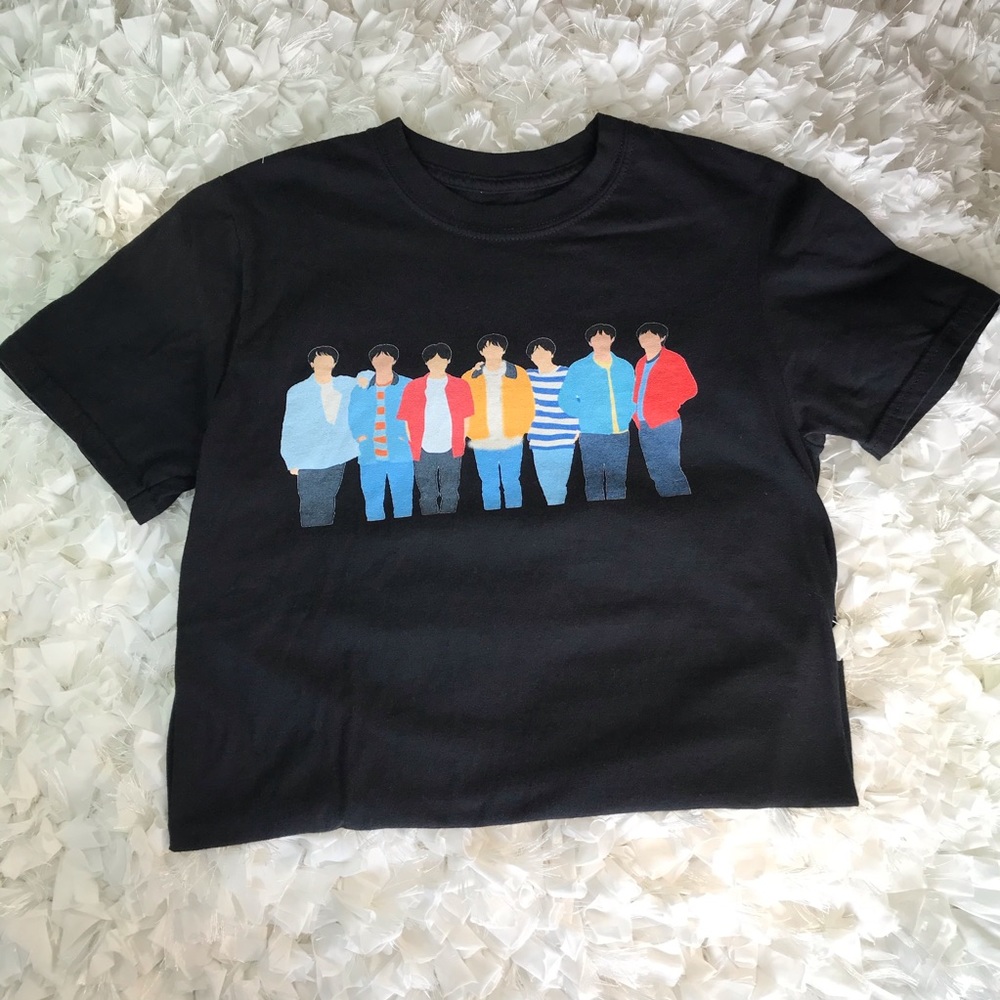 BTS band t shirt